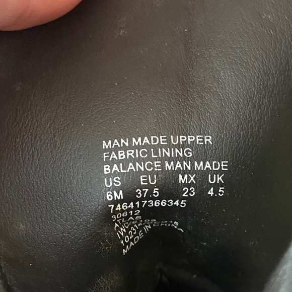 Joe Boxer Quilted Mid-Calf Black Boots Women's Size 6 Lace Up with Back Zippers - Picture 8 of 10